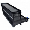 Desserte double plateau Garbolino avec tente et insert pour support kit amovible