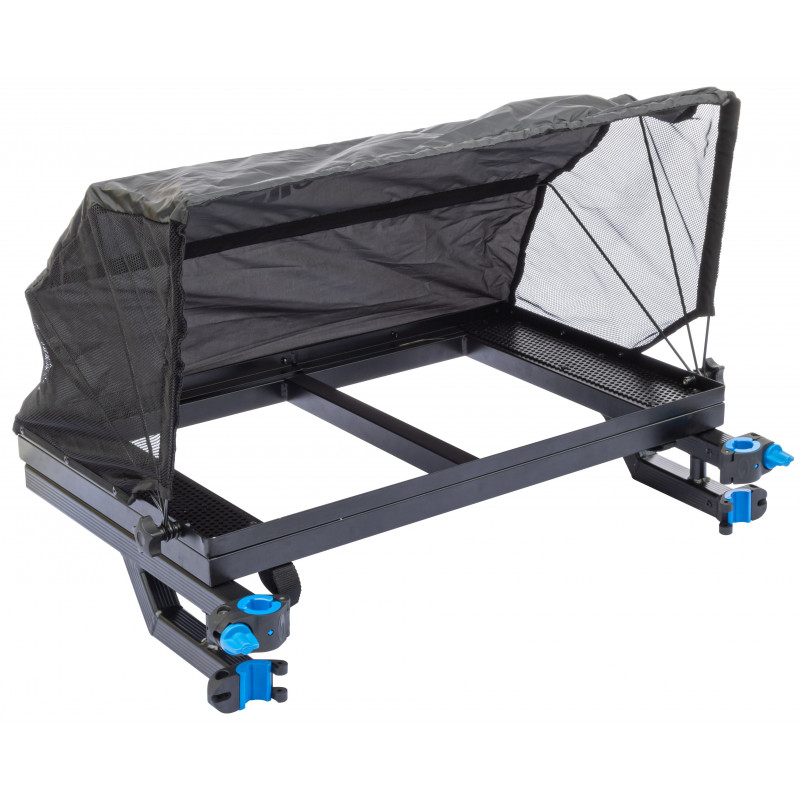 Desserte XXL Garbolino sans pied pour 2 bacs compactables avec tente