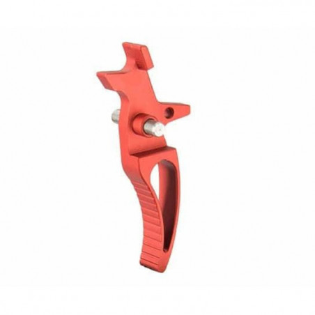 Détente AEG V2 Speed Skeleton Curved rouge