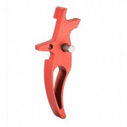 Détente AEG V2 Speed Skeleton Curved rouge