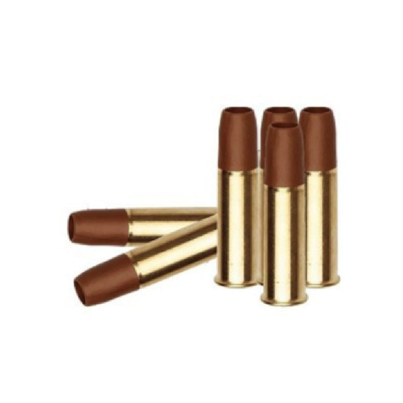 Douilles Colt PYTHON CO2 Plastique x6 pour Colt .357 Python 4" /C12