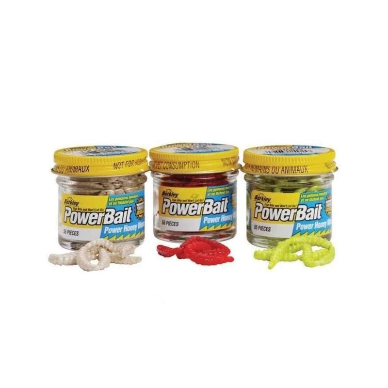 DP23 - Appât Berkley PowerBait Honey Worm - Par 55