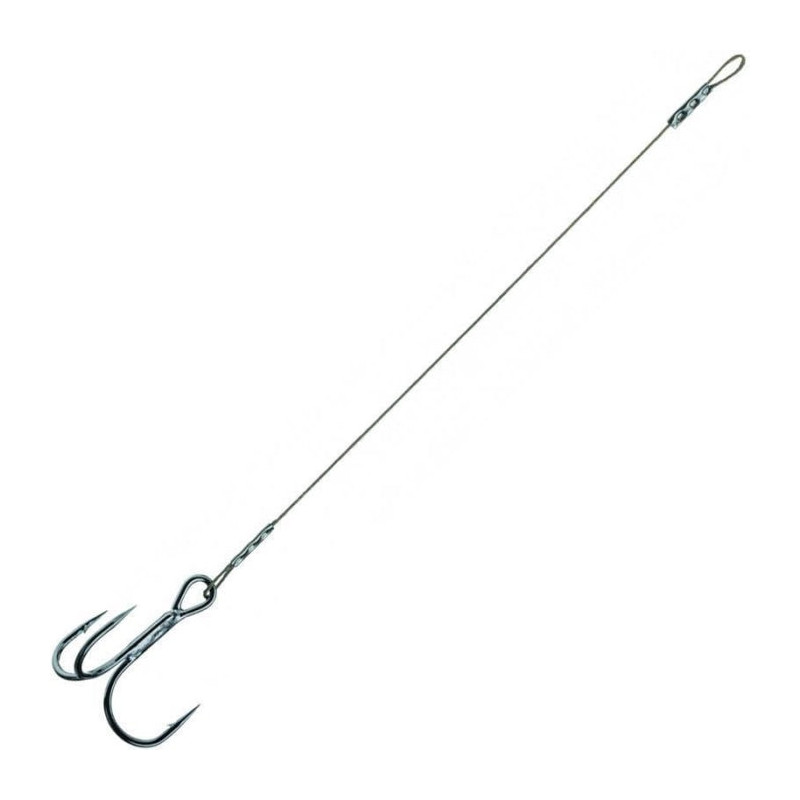 DP23 - Bas de ligne Acier Daiwa Prorex 7x7 Assist Hook