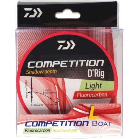 DP23 - Bas de ligne montée Daiwa Bateau Competition shallow Depth