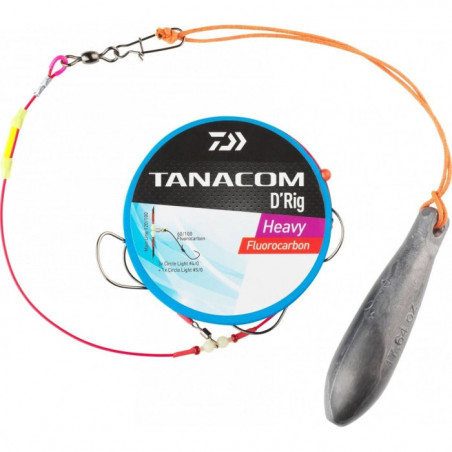 DP23 - Bas de ligne montée Daiwa Tanacom Pêche Profonde Heavy
