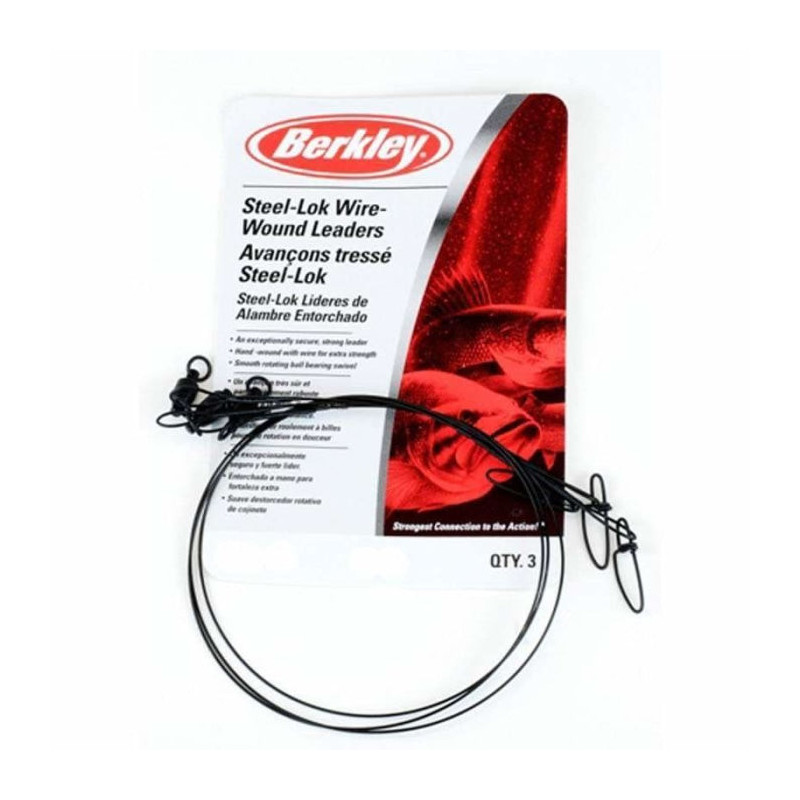 DP23 - Bas de ligne tressé Berkley McMahon Steelon Wire-Wound