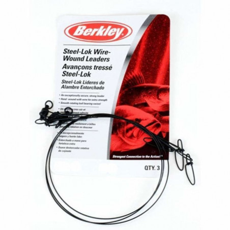 DP23 - Bas de ligne tressé Berkley McMahon Steelon Wire-Wound