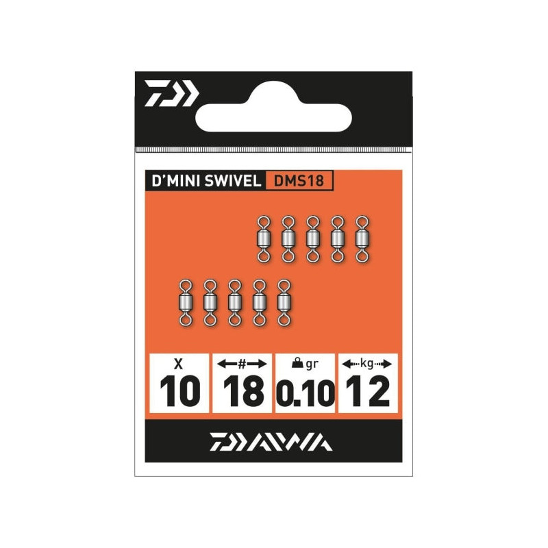DP23 - Émerillon Daiwa Mini Swivel