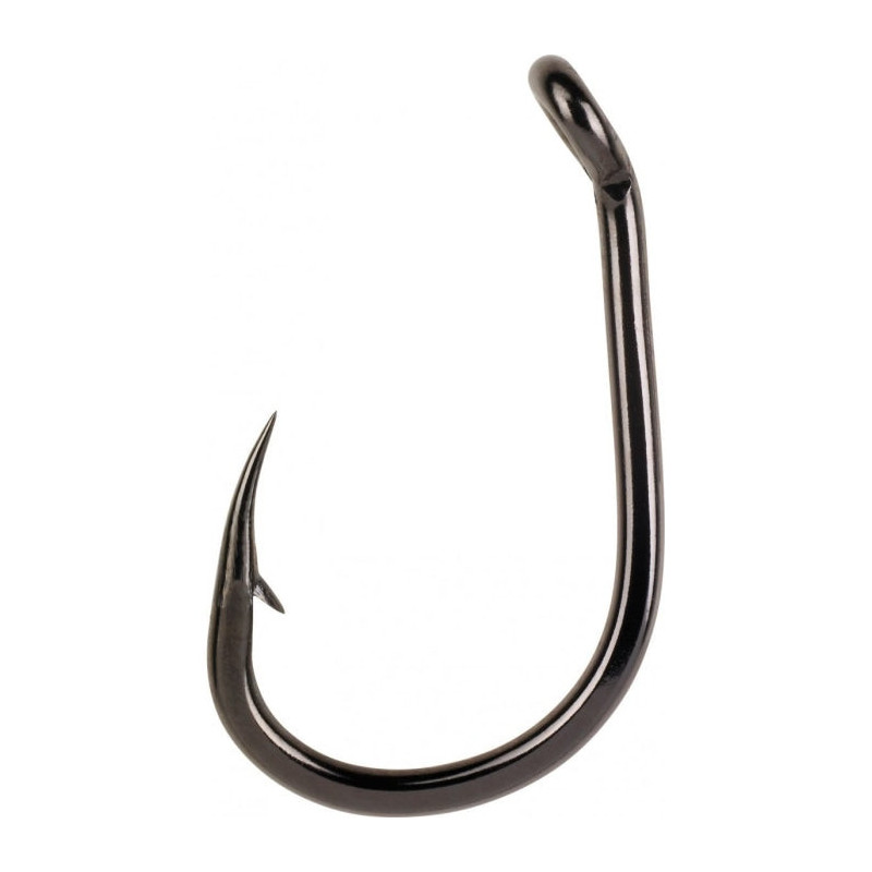 DP23 - Hameçon Daiwa D'hook Black Widow Carp 001 - Par 10