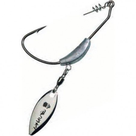 DP23 - Hameçon Texan Plombé Gunki Leste and Flash - Par 2