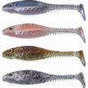 DP23 - Kit Leurre Flottant Gunki Grubby Shad Clear Water 6 cm - Par 4