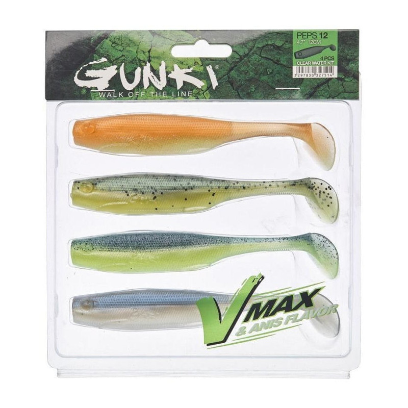 DP23 - Kit Leurre Gunki Peps Clear Water 2 - Par 4