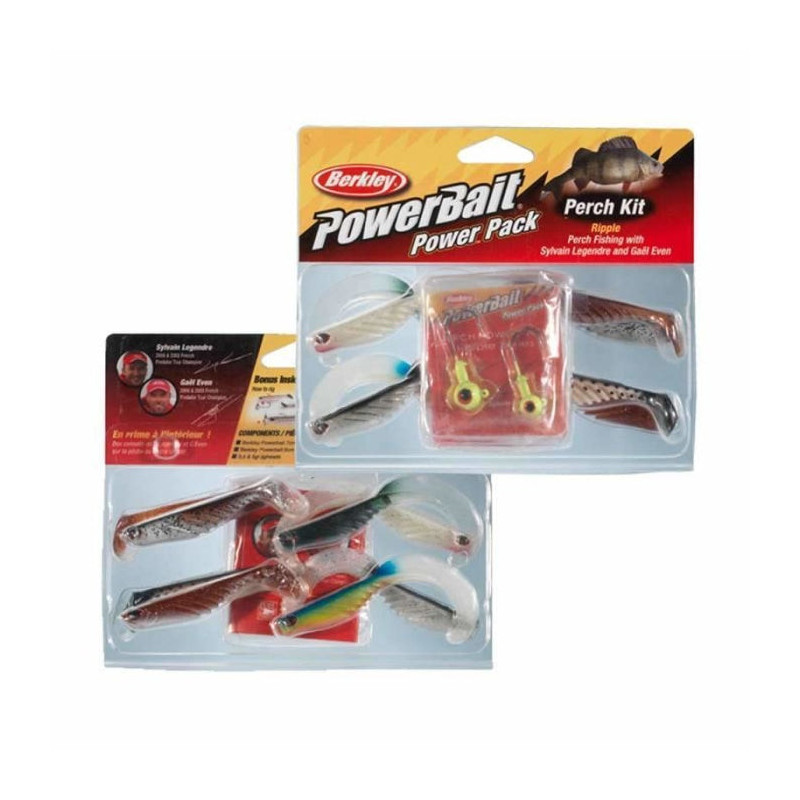 DP23 - Kit Leurres Berkley PowerBait Pro Pack Perche Ripple