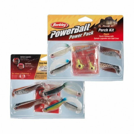 DP23 - Kit Leurres Berkley PowerBait Pro Pack Perche Ripple