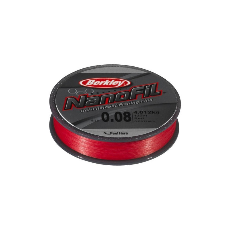 DP23 - Nanofil Berkley Rouge - 125 m