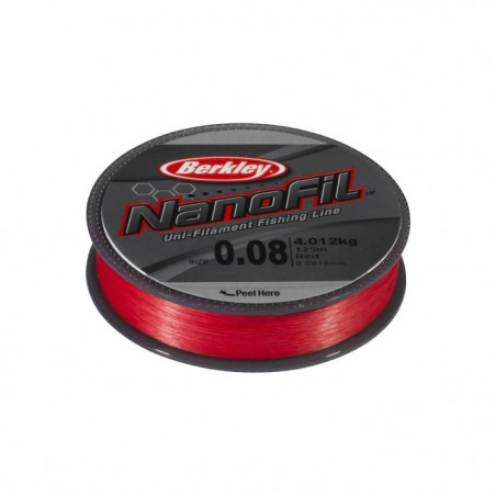DP23 - Nanofil Berkley Rouge - 125 m