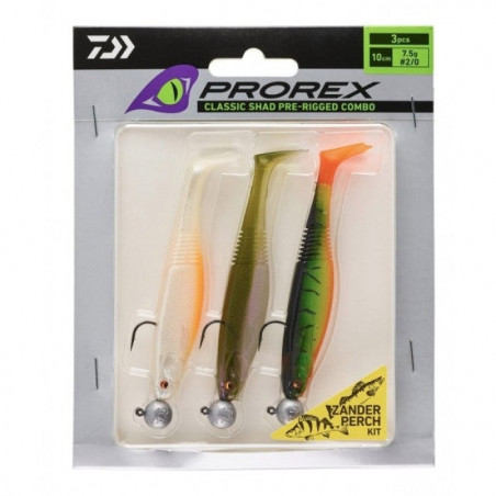 DP23 - Pack de leurre Classic Shad Pre-Rigged Combo