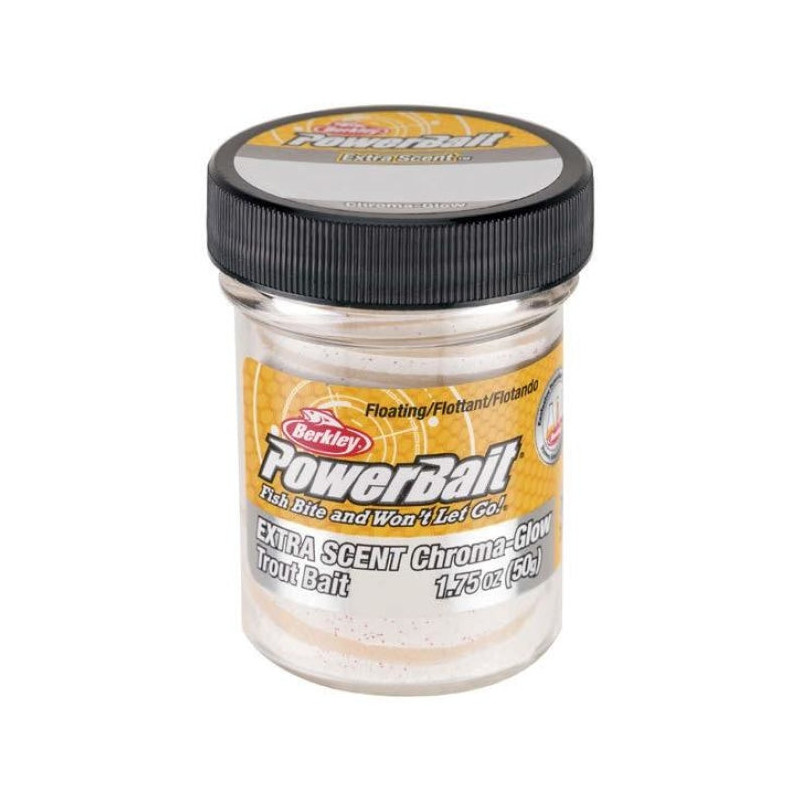 DP23 - Pâte a truite Berkley Powerbait Glitter Chroma Glow