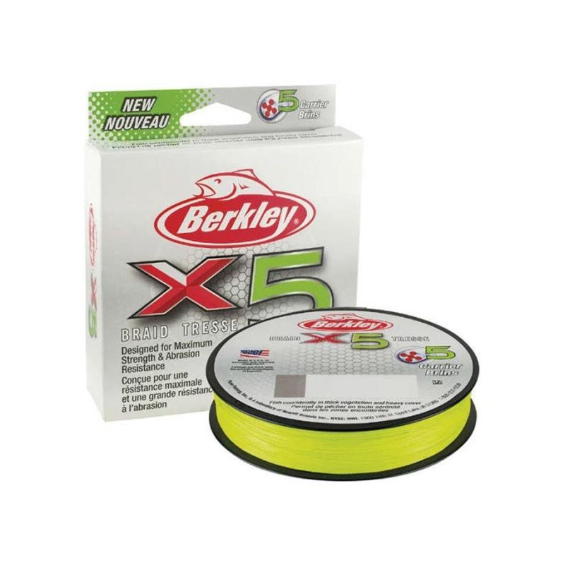 DP23 - Tresse Berkley X5 Braid Vert - 150 m