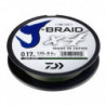 DP23 - Tresse Daiwa J-Braid X4 Vert - 135 m