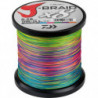 DP23 - Tresse Daiwa J-Braid X8 Multicolore - 1500 m