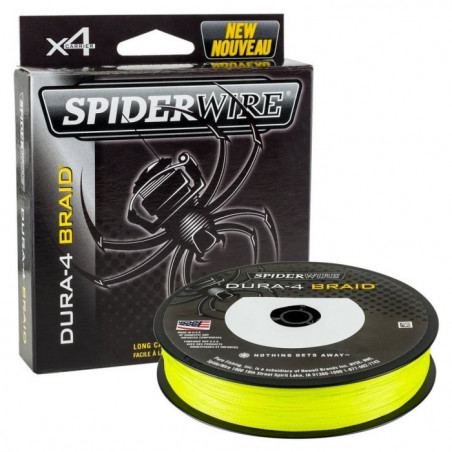 DP23 - Tresse SpiderWire Dura 4 - Jaune