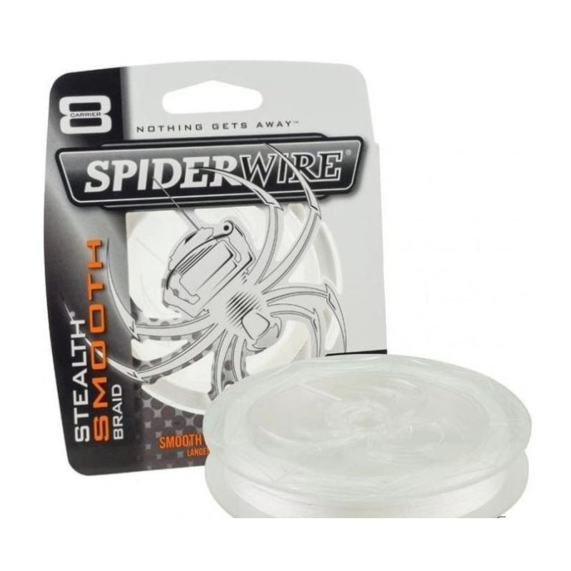 DP23 - Tresse Spiderwire Smooth 8 Translucide - 150 m - Ancienne Génération
