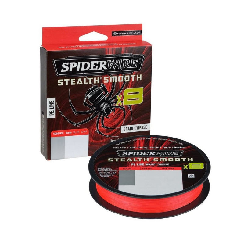 DP23 - Tresse SpiderWire Stealth® Smooth8 x8 PE Braid - 150 m