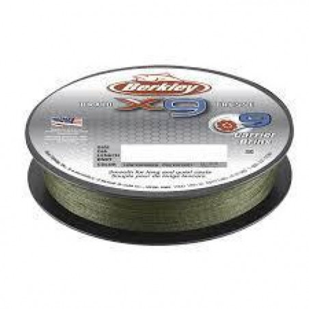 DP23 - Tresses Berkley X9 Braid Low Vis Vert - 150 m