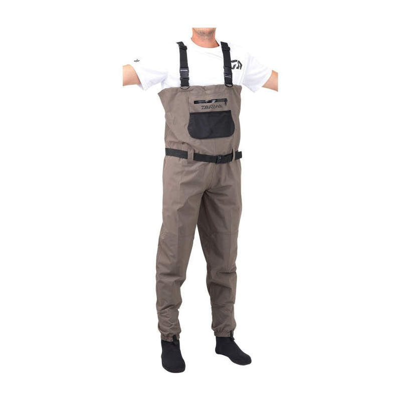 DP23 - Waders Daiwa Respirant 3 Couches Chaussons Néoprène