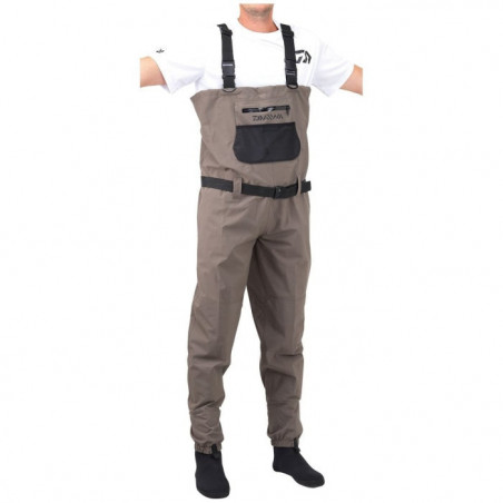 DP23 - Waders Daiwa Respirant 3 Couches Chaussons Néoprène