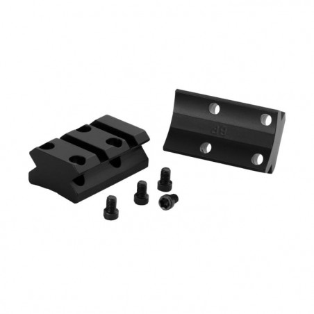 Embase Browning Scope Base X-Lock pour X-Bolt mat - 2 pièces