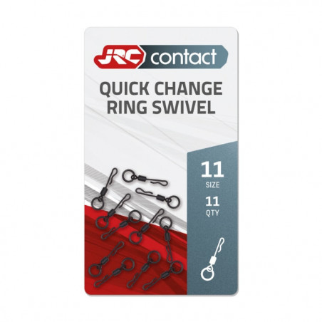 Émérillon agrafe JRC Contact Quick Change Ring Swivel - 11 pcs