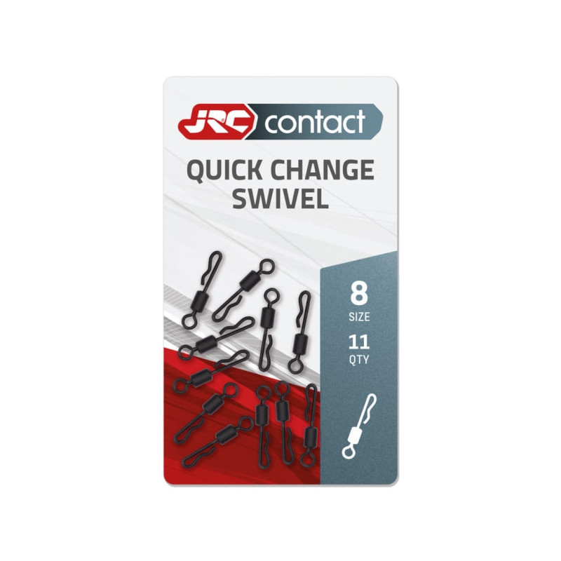 Émérillon agrafe JRC Contact Quick Change Swivel - 11 pcs