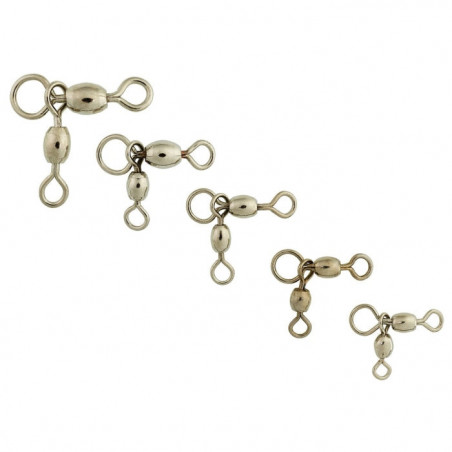 Émerillon double Daiwa Baril Potence - Par 15
