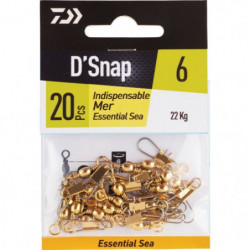 Émerillons Daiwa à agrafe...