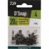 Émerillons Daiwa à agrafe Snap Swivel R