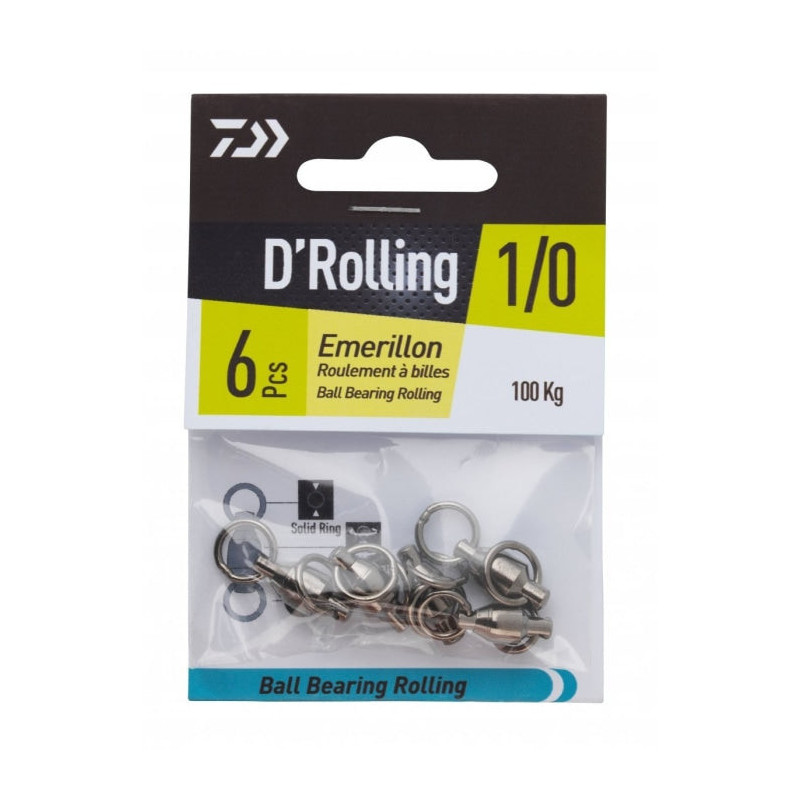 Émerillons Daiwa Roulement à Billes