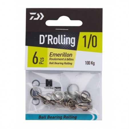 Émerillons Daiwa Roulement à Billes
