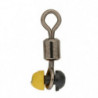 Émerillons rotatif Sunset Plastic Head Rolling ST-S-5012T - Par 6