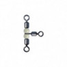 Émerillons rotatif Sunset Triple Rolling W/ Beads St-S-1027