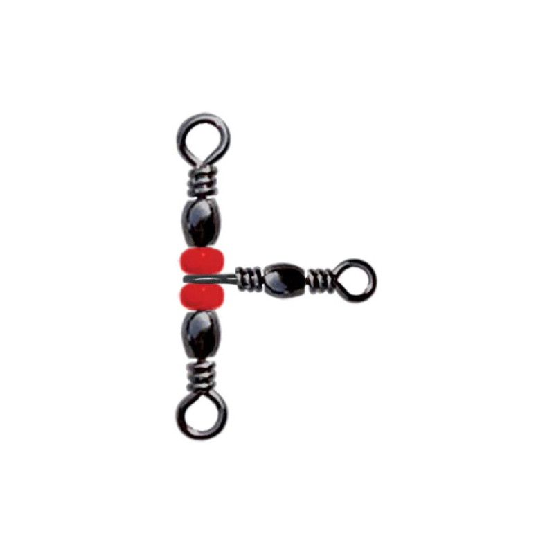 Émerillons rotatif Sunset Triple Swivel W/ Beads St-S-1706