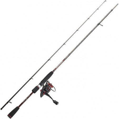 Ensemble canne spinning Sakura Fresh Sniper FSNS 802 MH Moulinet Ginaka 2.0 FD