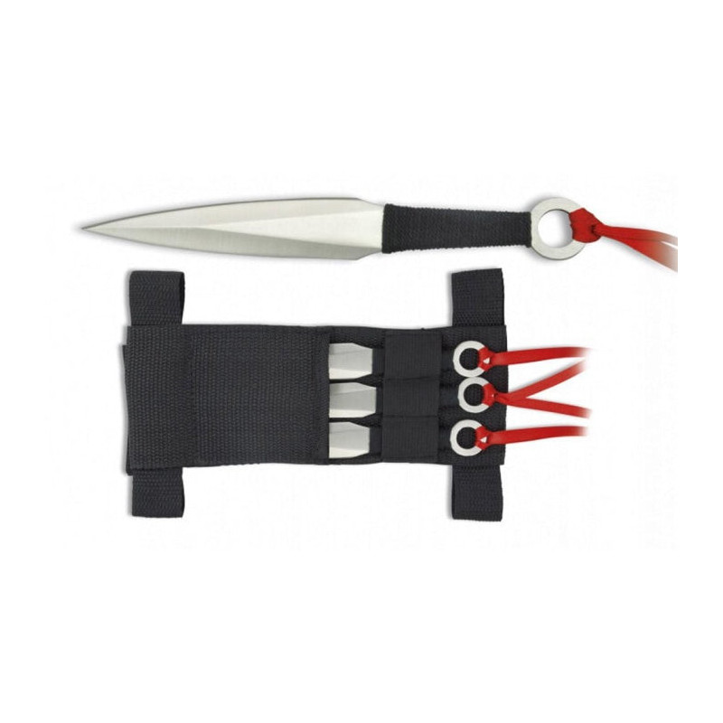 Ensemble de 3 couteaux de lancer Martinez Albainox