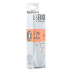 1 stick batterie Lipo 2S 7.4V 1300mAh 25C