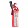 1 stick batterie Lipo 2S 7.4V 800mAh 25C