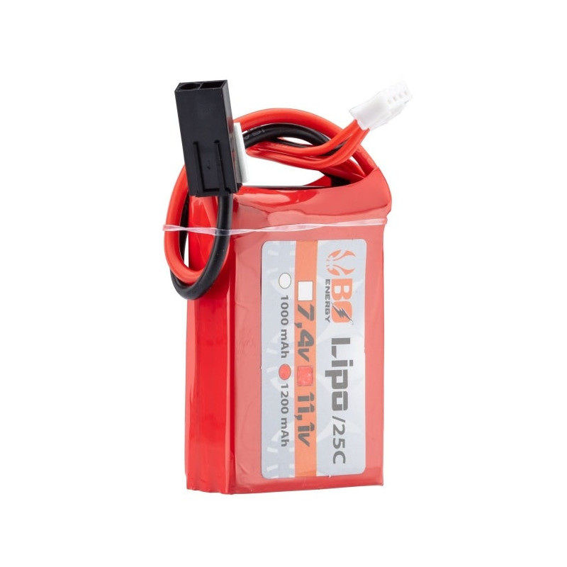 1 stick batterie Lipo 3S 11.1V 1200mAh 25C