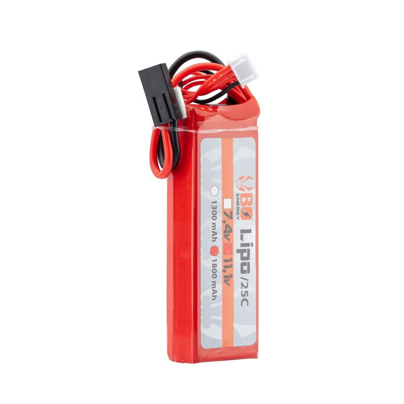 1 stick batterie Lipo 3S 11.1V 1800mAh 25C