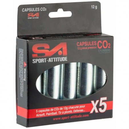 5 sparclettes 12 g de CO2