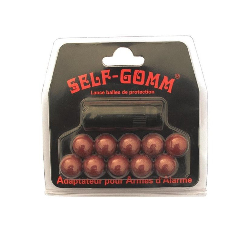 Adaptateur pour armes d'alarme Sapl avec 10 projectiles